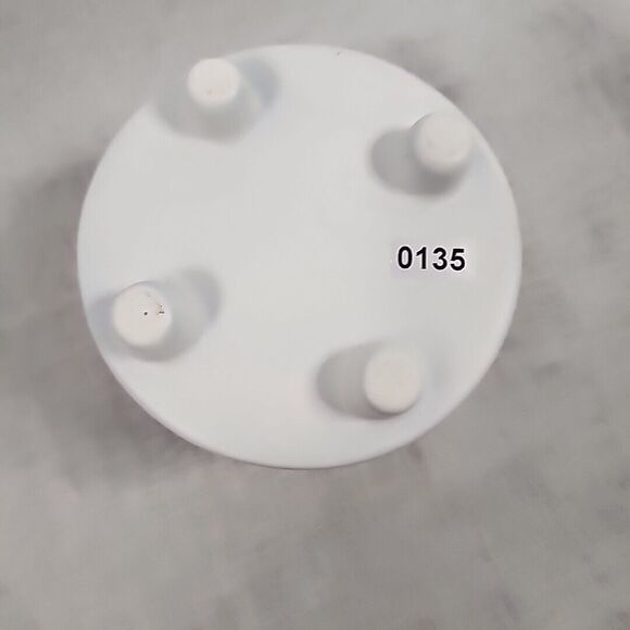 SUMMER VIBES  Planter Bisque White 4 Post Feet 4" Tall - Picture 6 of 8